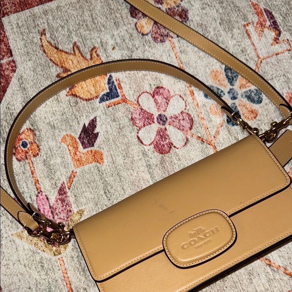 Coach Tan Crossbody Bag